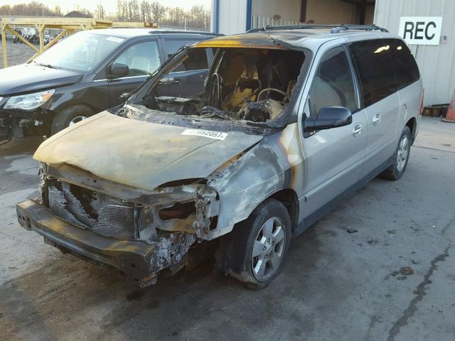 2FMZA57685BA66650 - 2005 FORD FREESTAR S SILVER photo 2