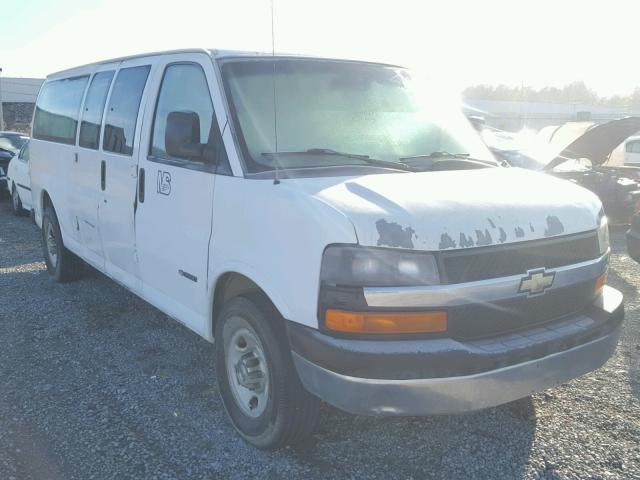 1GAHG39UX51116290 - 2005 CHEVROLET EXPRESS G3 WHITE photo 1