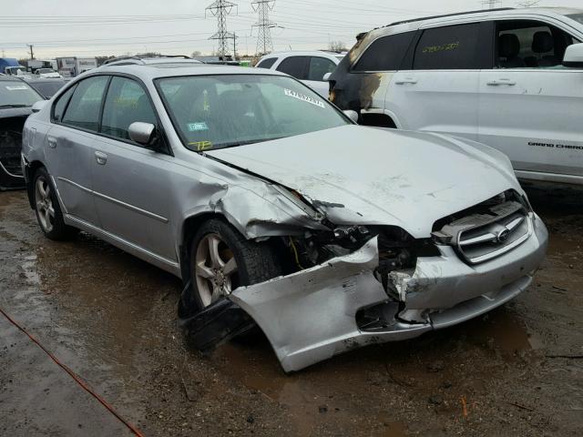 4S3BL626967205840 - 2006 SUBARU LEGACY 2.5 SILVER photo 1