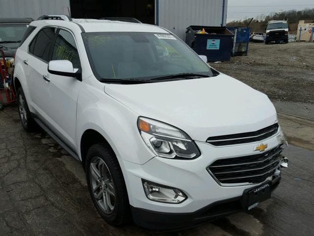 2GNALDEK6G6217381 - 2016 CHEVROLET EQUINOX LT WHITE photo 1