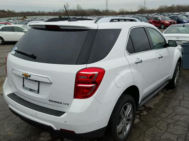 2GNALDEK6G6217381 - 2016 CHEVROLET EQUINOX LT WHITE photo 4