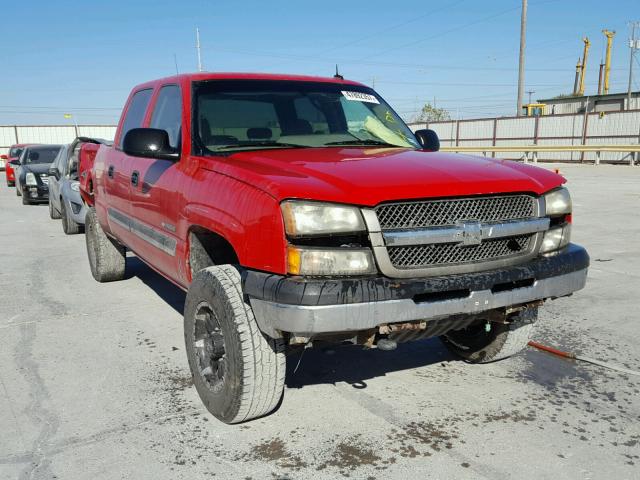 1GCGK13U93F233194 - 2003 CHEVROLET SILVERADO BLUE photo 1