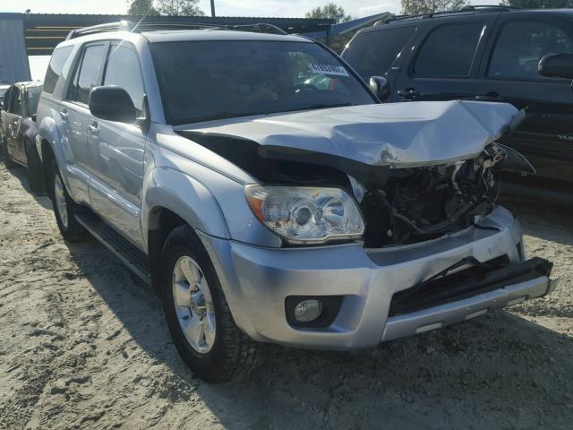 JTEZU14R78K015648 - 2008 TOYOTA 4RUNNER SR SILVER photo 1