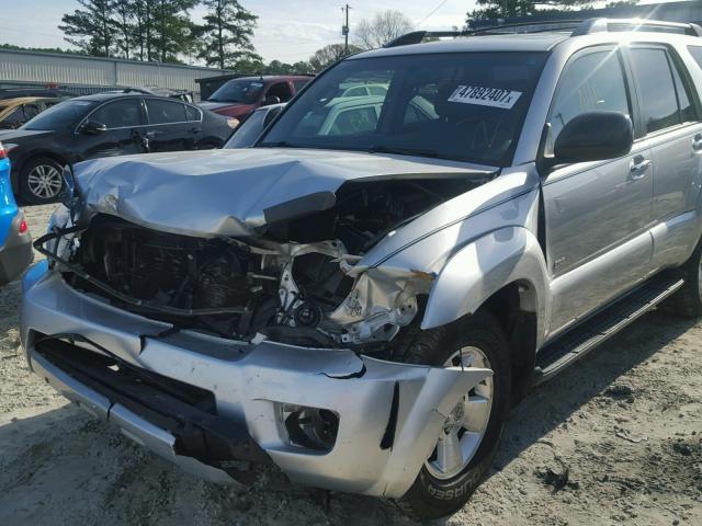 JTEZU14R78K015648 - 2008 TOYOTA 4RUNNER SR SILVER photo 9