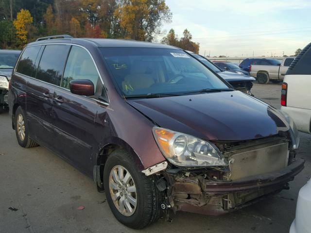 5FNRL38478B046834 - 2008 HONDA ODYSSEY EX BURGUNDY photo 1
