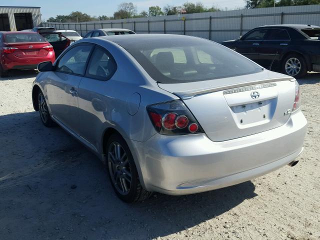 JTKDE167X80248273 - 2008 TOYOTA SCION TC 银色 照片 3