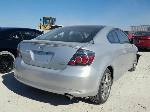 JTKDE167X80248273 - 2008 TOYOTA SCION TC 银色 照片 4