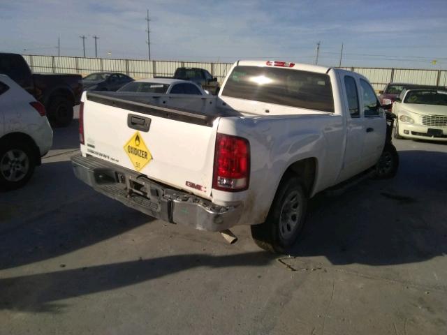 1GTR1VEA7CZ147547 - 2012 GMC SIERRA C15 WHITE photo 4