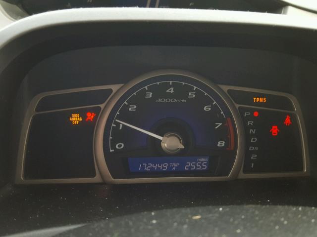 1HGFA16838L022130 - 2008 HONDA CIVIC EX ნაცრისფერი ფოტო 7