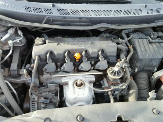 1HGFA16838L022130 - 2008 HONDA CIVIC EX ნაცრისფერი ფოტო 8