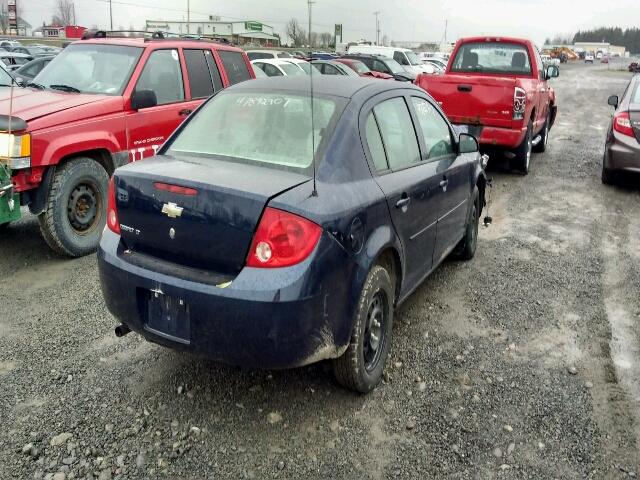 1G1AL55F287350103 - 2008 CHEVROLET COBALT LT BLUE photo 4