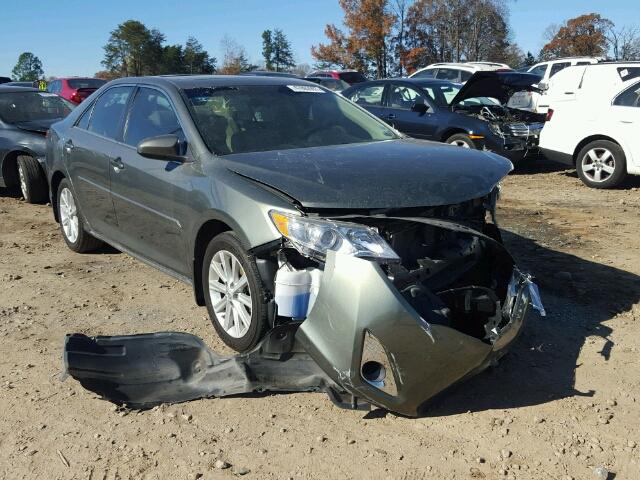 4T1BF1FK1CU611525 - 2012 TOYOTA CAMRY BASE GREEN photo 1