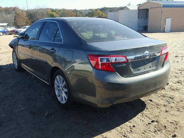 4T1BF1FK1CU611525 - 2012 TOYOTA CAMRY BASE GREEN photo 3