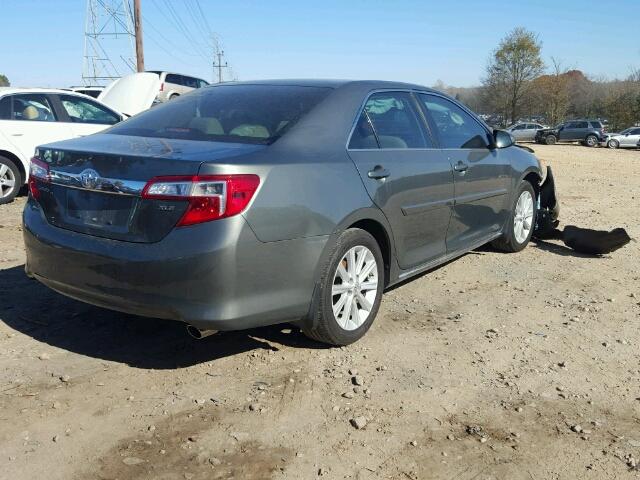 4T1BF1FK1CU611525 - 2012 TOYOTA CAMRY BASE GREEN photo 4