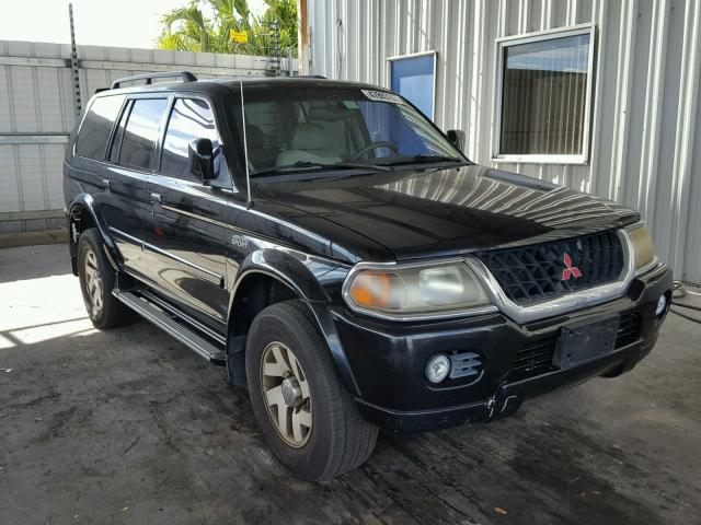 JA4LS41R81P047694 - 2001 MITSUBISHI MONTERO SP BLACK photo 1