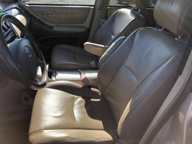 JTEGD21A150122794 - 2005 TOYOTA HIGHLANDER GOLD photo 5