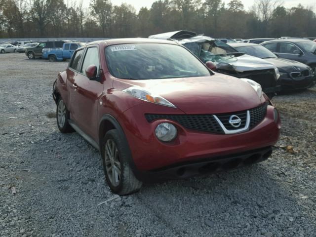 JN8AF5MR9ET359754 - 2014 NISSAN JUKE S RED photo 1