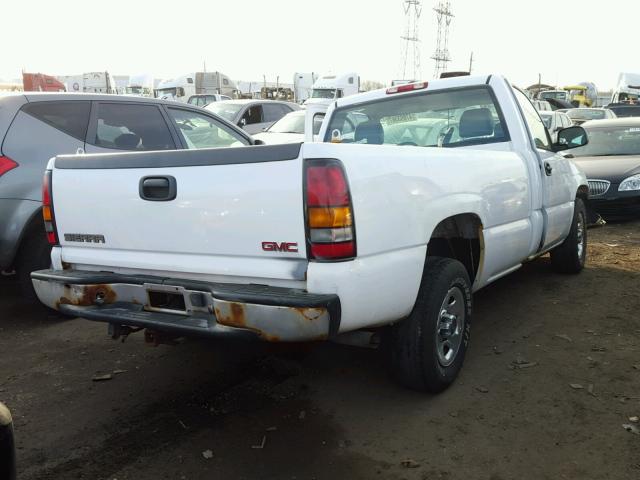 1GTEC14V14Z343068 - 2004 GMC NEW SIERRA WHITE photo 4