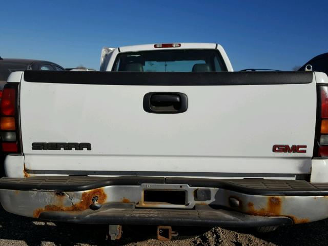 1GTEC14V14Z343068 - 2004 GMC NEW SIERRA WHITE photo 6