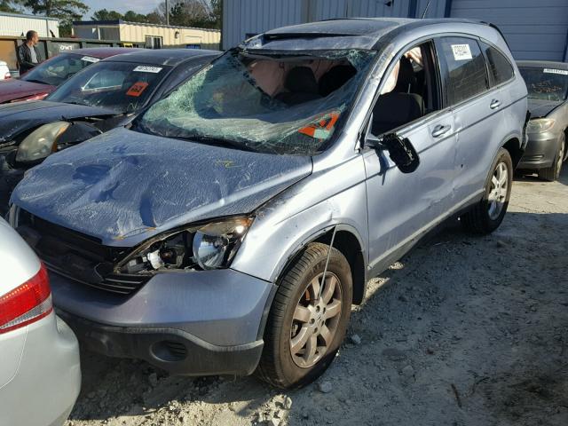 JHLRE38717C068847 - 2007 HONDA CR-V EXL SILVER photo 2