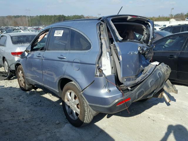 JHLRE38717C068847 - 2007 HONDA CR-V EXL SILVER photo 3