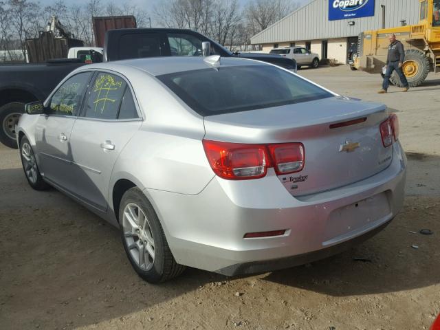 1G11C5SL2FF343813 - 2015 CHEVROLET MALIBU 1LT SILVER photo 3