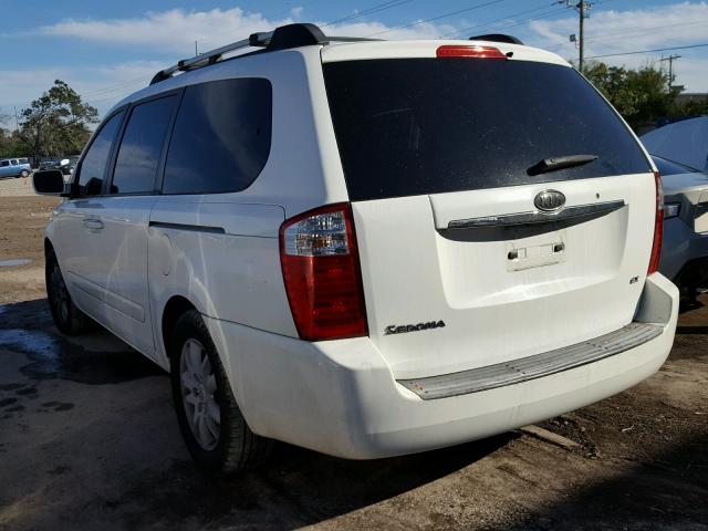 KNDMB233366049020 - 2006 KIA SEDONA EX WHITE photo 3