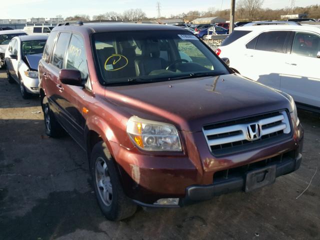 5FNYF18517B029834 - 2007 HONDA PILOT EXL SILVER photo 1