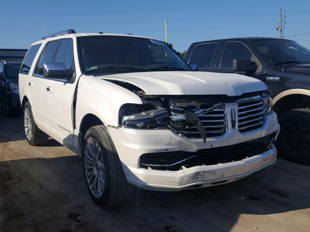 5LMJJ2HT5FEJ06167 - 2015 LINCOLN NAVIGATOR Biały zdjęcie 1