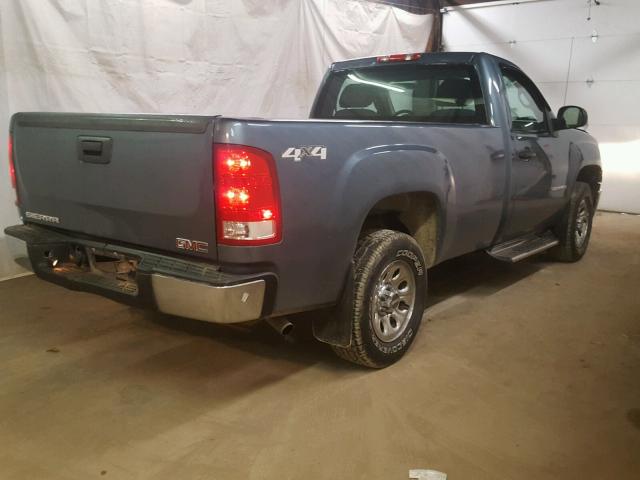 1GTEK14X08Z294052 - 2008 GMC SIERRA K15 BLUE photo 4