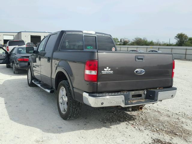 1FTPW12V56KD38485 - 2006 FORD F150 SUPER BROWN photo 3