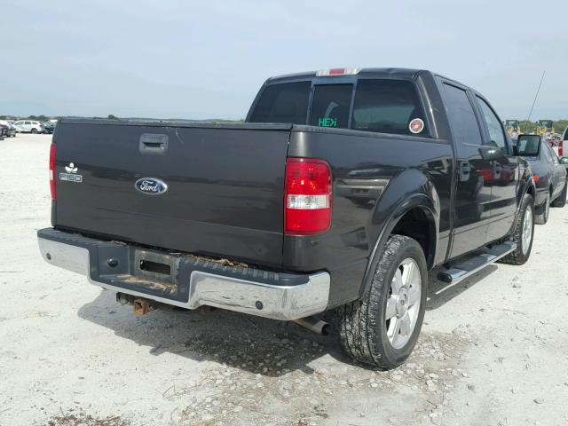 1FTPW12V56KD38485 - 2006 FORD F150 SUPER BROWN photo 4