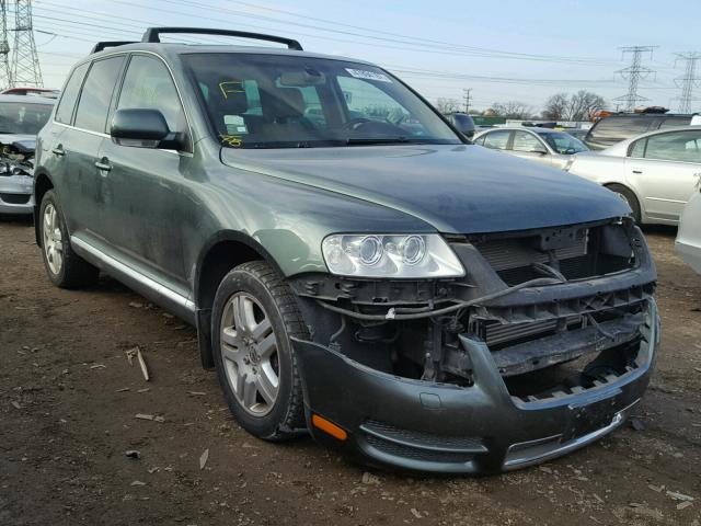 WVGCM67L84D011181 - 2004 VOLKSWAGEN TOUAREG 4. GREEN photo 1