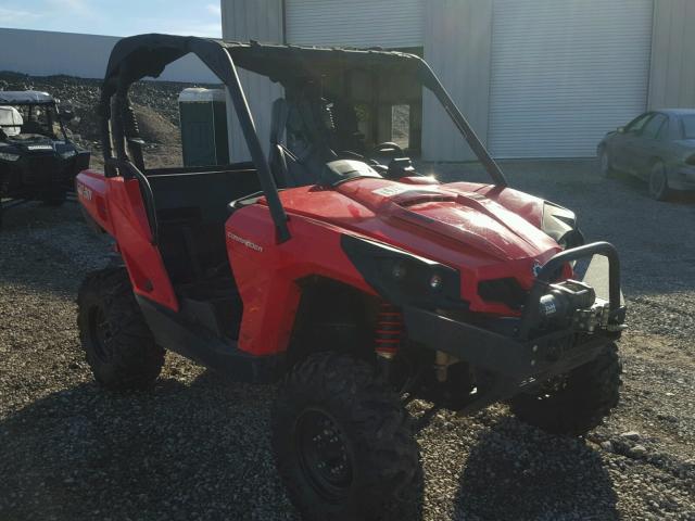 3JBKGAN23HJ000608 - 2017 CAN-AM COMMANDER RED photo 1