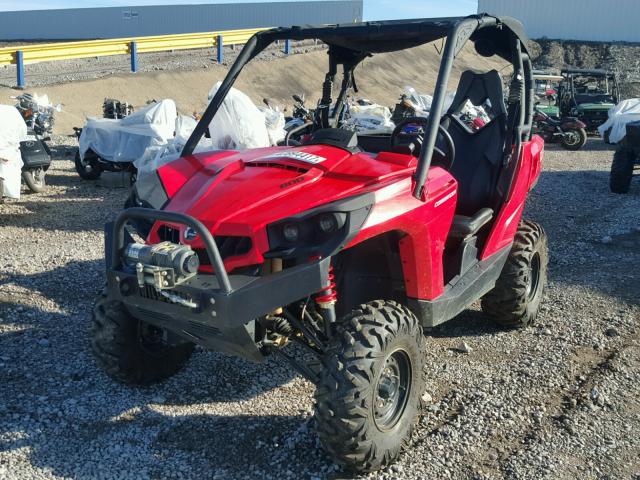 3JBKGAN23HJ000608 - 2017 CAN-AM COMMANDER RED photo 2