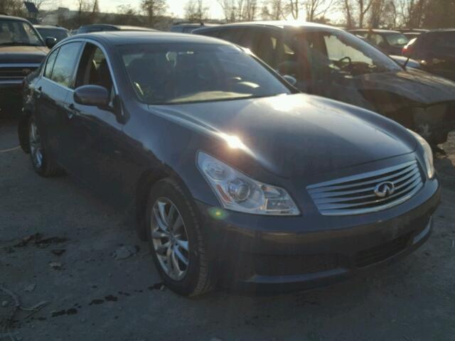 JNKBV61F57M809981 - 2007 INFINITI G35 GRAY photo 1