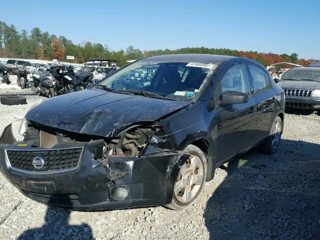 3N1AB61E68L624429 - 2008 NISSAN SENTRA 2.0 BLACK photo 2