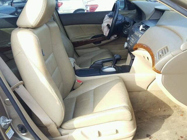 1HGCP368X8A024160 - 2008 HONDA ACCORD EXL TAN photo 5