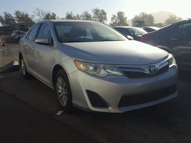 4T1BF1FKXCU045705 - 2012 TOYOTA CAMRY BASE SILVER photo 1
