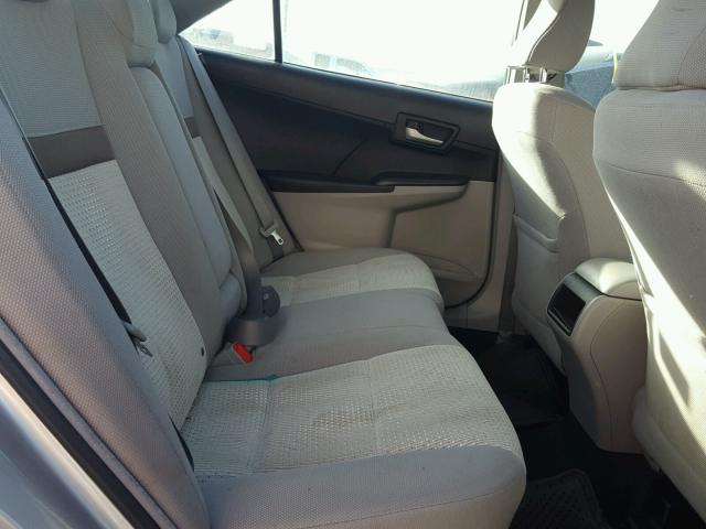 4T1BF1FKXCU045705 - 2012 TOYOTA CAMRY BASE SILVER photo 6
