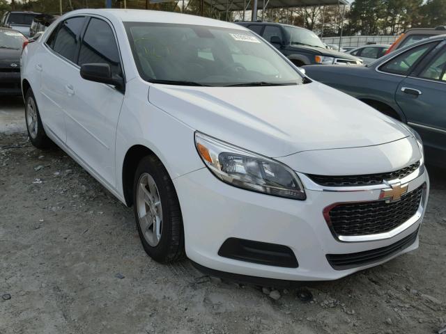 1G11B5SL2FF278030 - 2015 CHEVROLET MALIBU LS WHITE photo 1