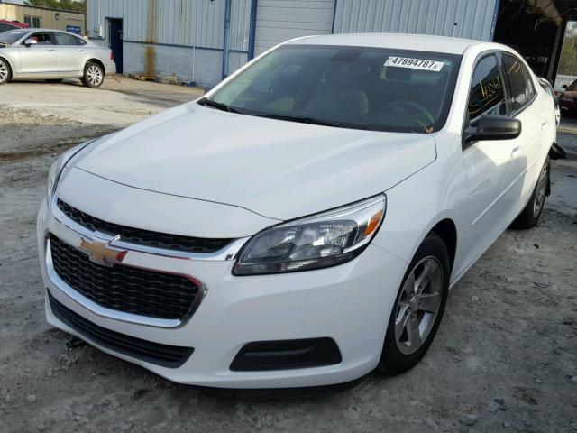 1G11B5SL2FF278030 - 2015 CHEVROLET MALIBU LS WHITE photo 2