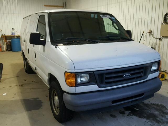 1FTRE14W06HB39455 - 2006 FORD ECONOLINE WHITE photo 1