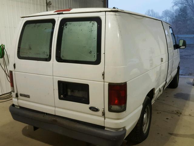 1FTRE14W06HB39455 - 2006 FORD ECONOLINE WHITE photo 4