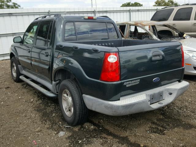 1FMZU67K24UA96648 - 2004 FORD EXPLORER S GREEN photo 3