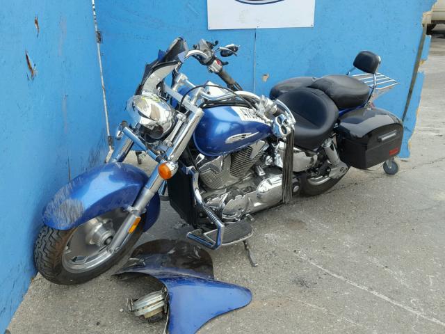 1HFSC52657A405098 - 2007 HONDA VTX1300 R BLUE photo 2