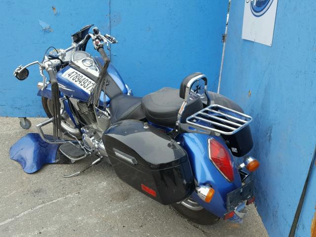 1HFSC52657A405098 - 2007 HONDA VTX1300 R BLUE photo 3