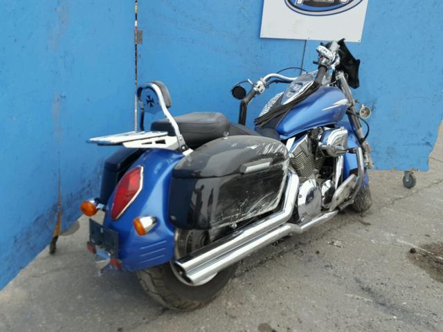 1HFSC52657A405098 - 2007 HONDA VTX1300 R BLUE photo 4