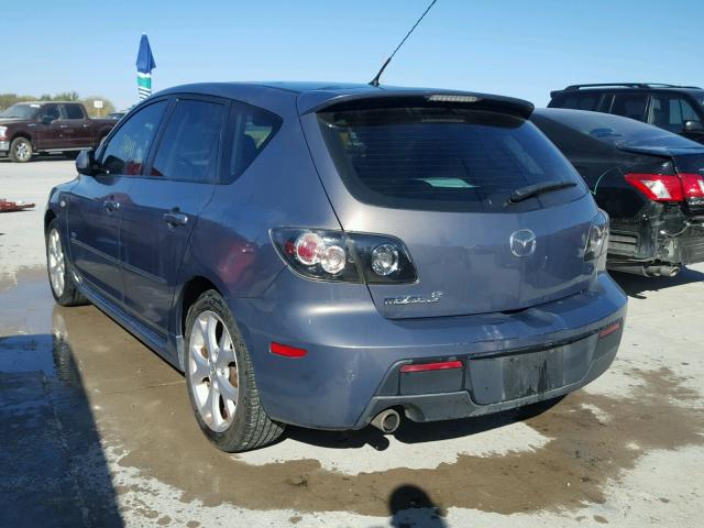 JM1BK343571764052 - 2007 MAZDA 3 HATCHBAC CHARCOAL photo 3