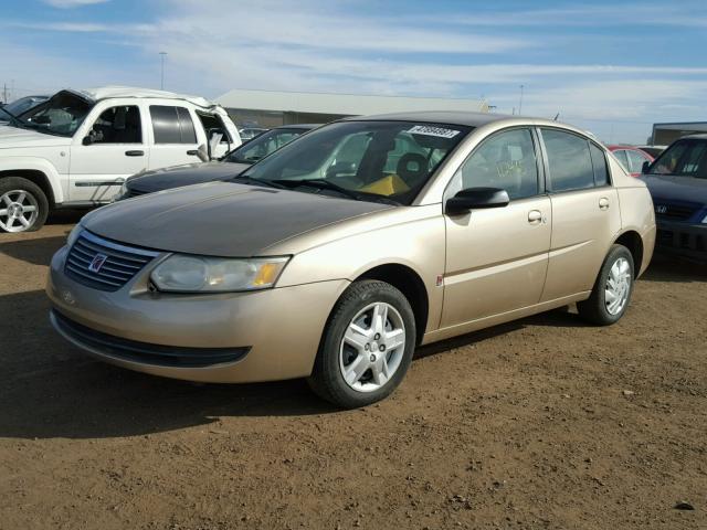 1G8AZ55F86Z128411 - 2006 SATURN ION LEVEL GOLD photo 2